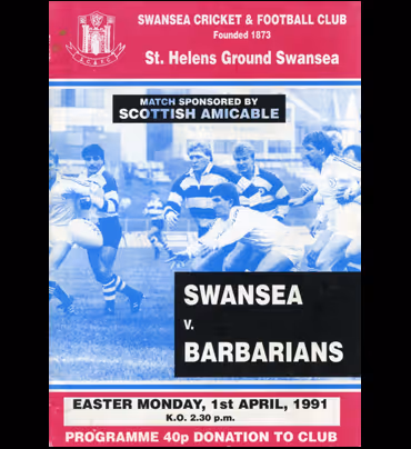 Swansea v. Barbarians
