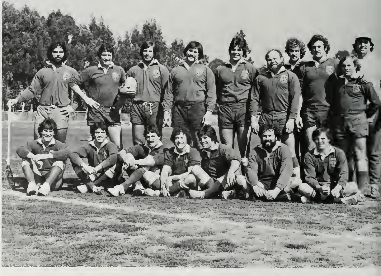 UCLA Rugby · 1978–79 · Del Chipman named in the standing row · UCLA Southern Campus