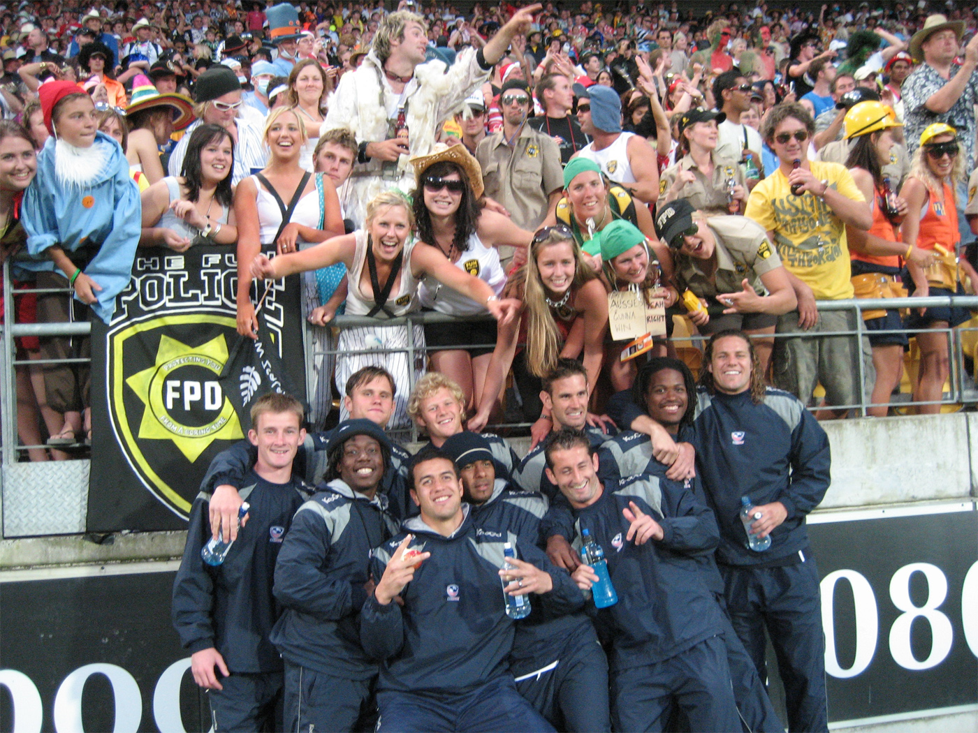 Jarvis Albury named in the USA Wellington Sevens team after its Shield win, February 2007