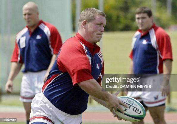 John Tarpoff (left) · USA World Cup training, 2003