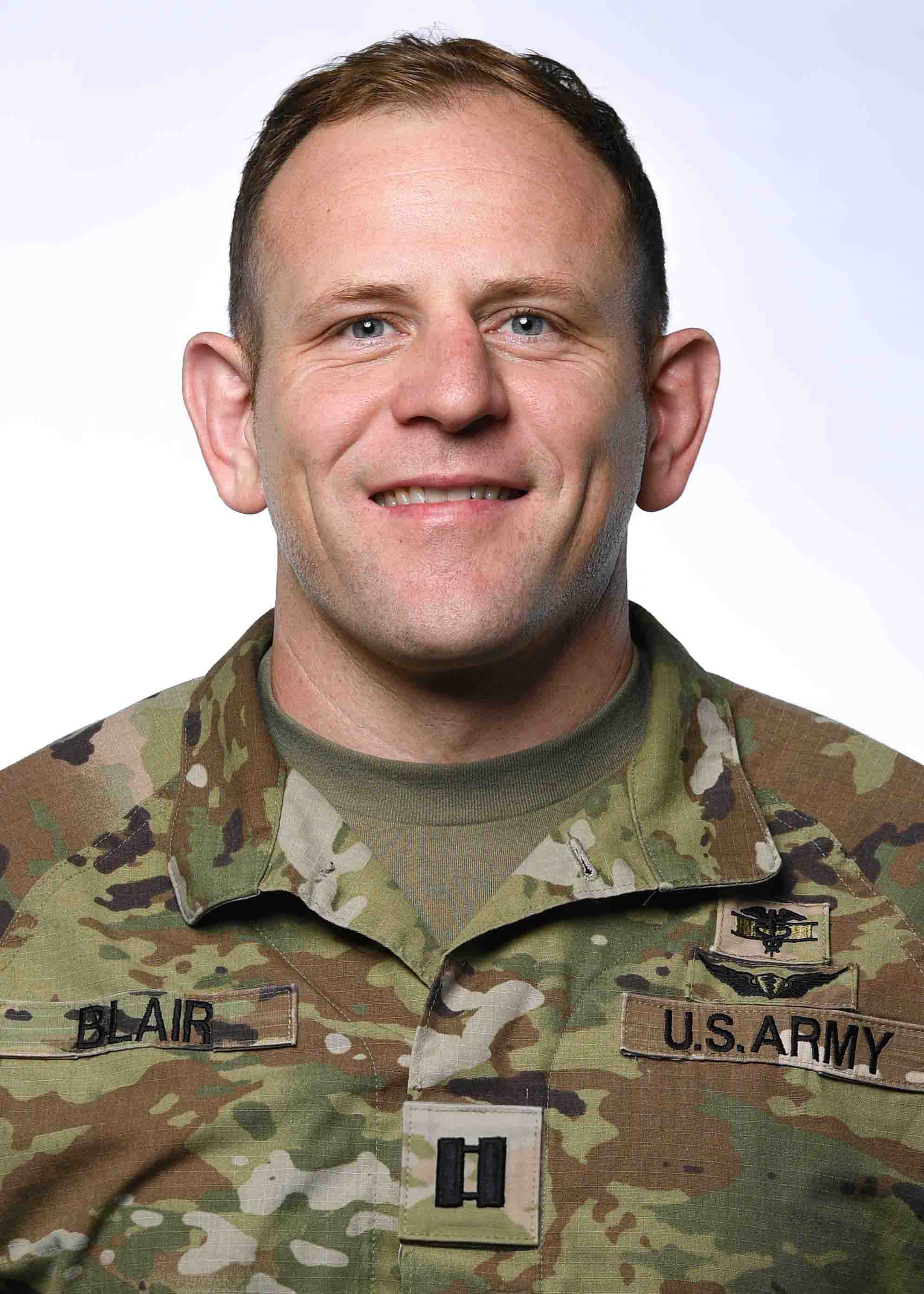 Pat Blair — official Army World Class Athlete Program portrait; date not recorded