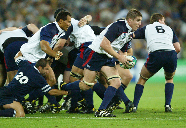 USA ball carry · 2003 Rugby World Cup