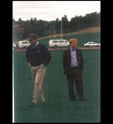 On the rugby touchline · Hall of Fame collection