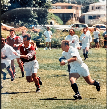 Ray Green carrying the ball for Cal