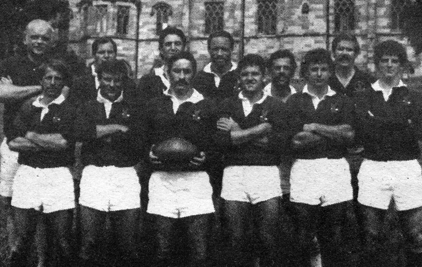 USA at Sydney Sevens, March 1986 · Gray, front row, far left