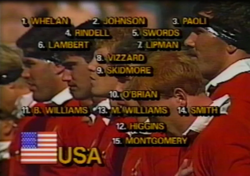 USA World Cup lineup · 1991