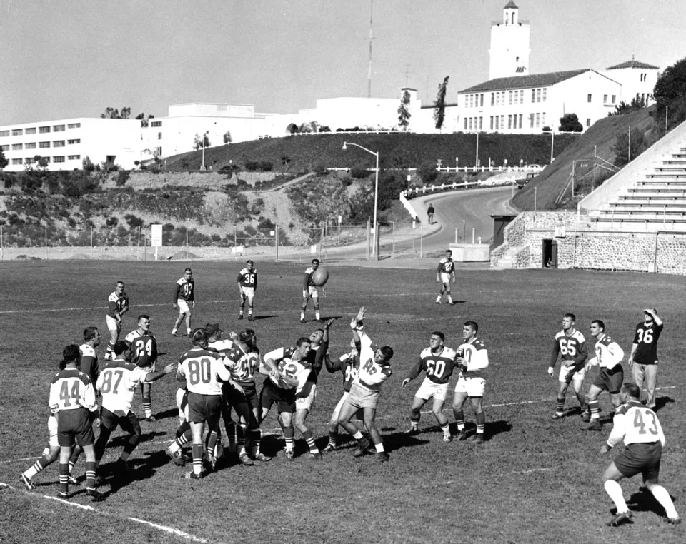 Rugby in Aztec Bowl · 1962
